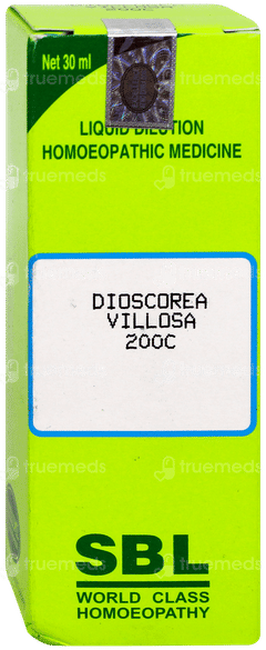 Sbl Dioscorea Villosa 200 C Dilution 30 ML