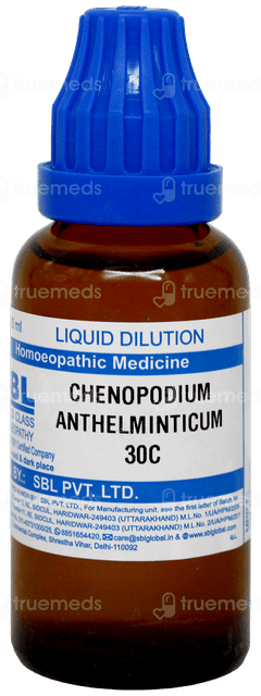 Sbl Chenopodium Anthelminticum 30C Dilution 30Ml