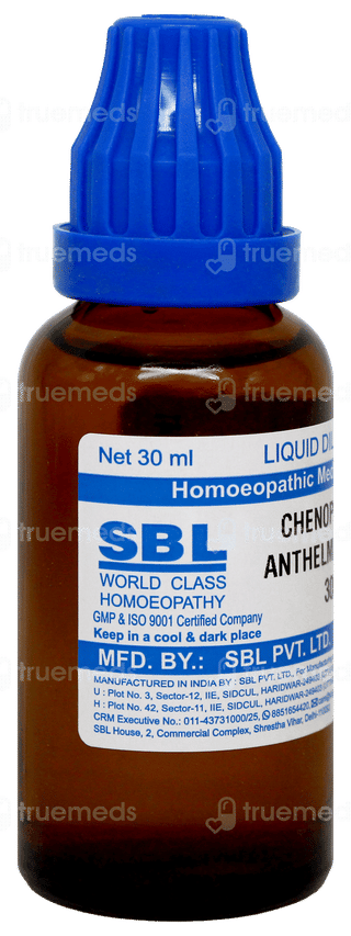 Sbl Chenopodium Anthelminticum 30C Dilution 30Ml