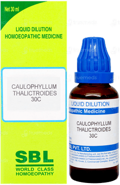 Sbl Caulophyllum Thalictroides 30c Dilution 30ml