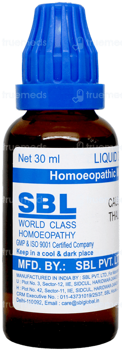 Sbl Caulophyllum Thalictroides 30c Dilution 30ml