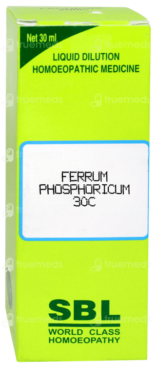 Sbl Ferrum Phosphoricum 30c Dilution 30ml