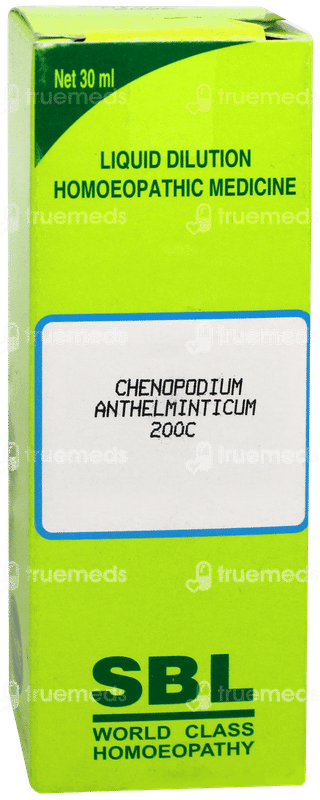 Sbl Chenopodium Anthelminticum 200c Dilution 30ml