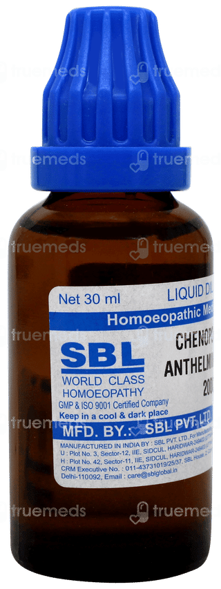 Sbl Chenopodium Anthelminticum 200c Dilution 30ml