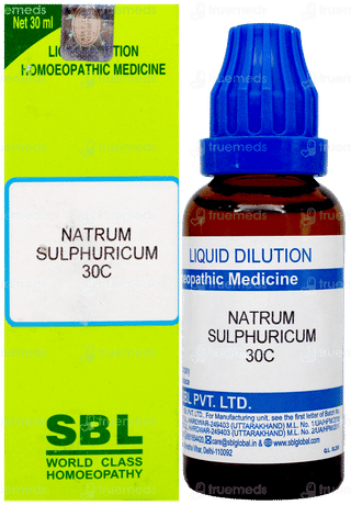Sbl Natrum Sulphuricum 30C Dilution 30Ml
