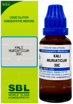 Sbl Kali Muriaticum 30c Dilution 30ml