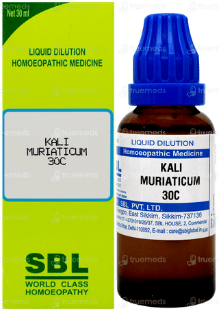 Sbl Kali Muriaticum 30c Dilution 30ml