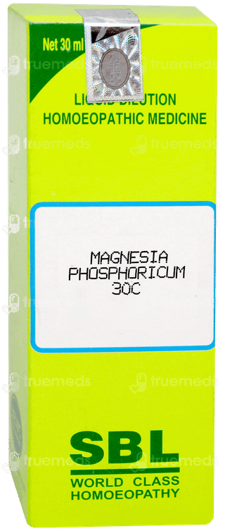 Sbl Magnesia Phosphoricum 30c Dilution 30ml