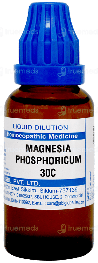 Sbl Magnesia Phosphoricum 30c Dilution 30ml