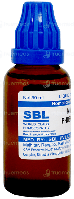 Sbl Magnesia Phosphoricum 30c Dilution 30ml