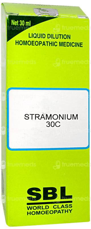 Sbl Stramonium 30c Dilution 30ml