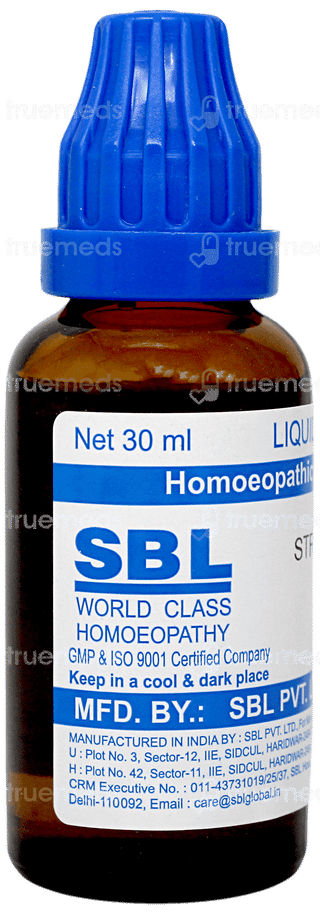 Sbl Stramonium 30c Dilution 30ml