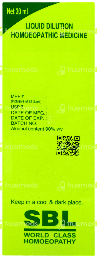 Sbl Rosmarinus Officinalis 30c Dilution 30ml