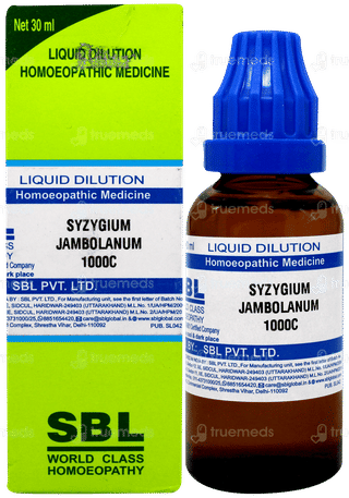 Sbl Syzygium Jambolanum 1000 C Dilution 30 ML