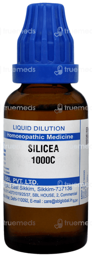 Sbl Silicea 1000c Dilution 30ml