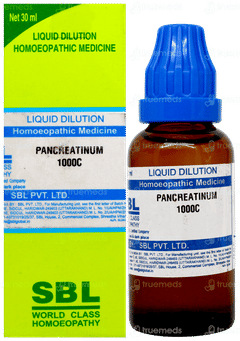 Sbl Pancreatinum 1000 C Dilution 30 Ml Sbl Pancreatinum 1000 C Dilution 30 Ml