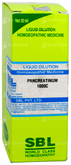 Sbl Pancreatinum 1000 C Dilution 30 Ml
