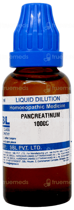Sbl Pancreatinum 1000 C Dilution 30 Ml