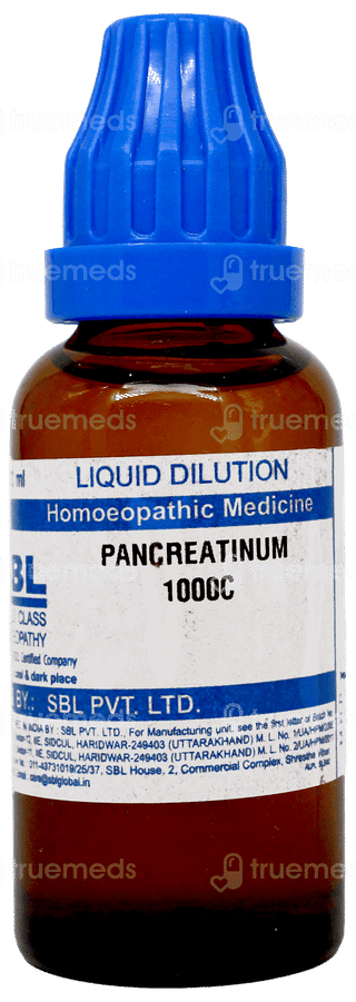 Sbl Pancreatinum 1000 C Dilution 30 Ml