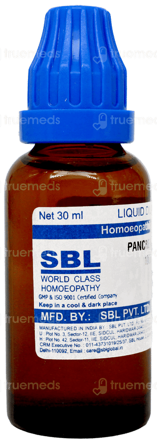 Sbl Pancreatinum 1000 C Dilution 30 Ml