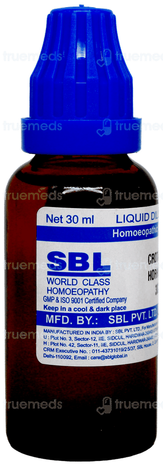 Sbl Crotalus Horridus 30 C Dilution 30 ML