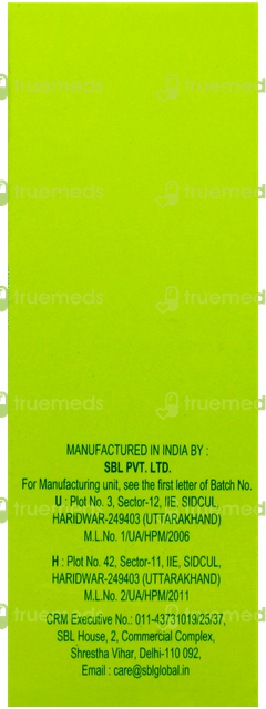 Sbl Caulophyllum Thalictroides 200c Dilution 30ml