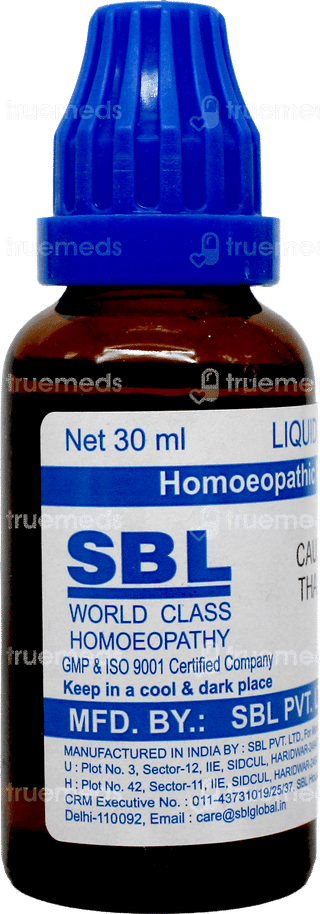 Sbl Caulophyllum Thalictroides 200c Dilution 30ml