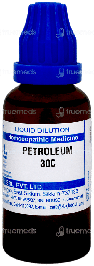 Sbl Petroleum 30c Dilution 30ml