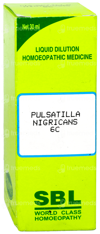 Sbl Pulsatilla Nigricans 6C Dilution 30Ml