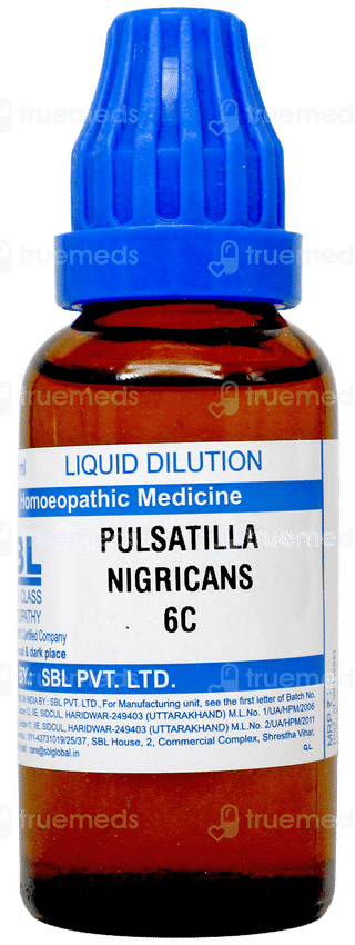 Sbl Pulsatilla Nigricans 6C Dilution 30Ml