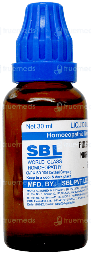 Sbl Pulsatilla Nigricans 6C Dilution 30Ml