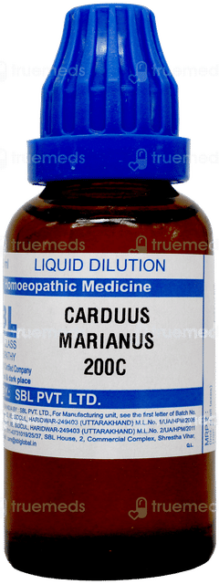 Sbl Carduus Marianus 200 C Dilution 30 ML