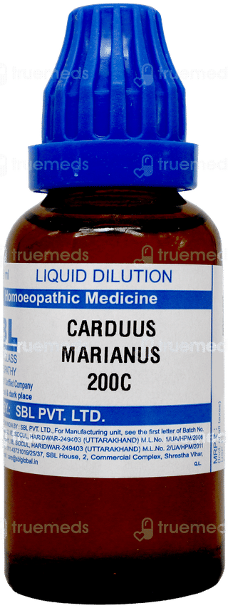 Sbl Carduus Marianus 200 C Dilution 30 ML