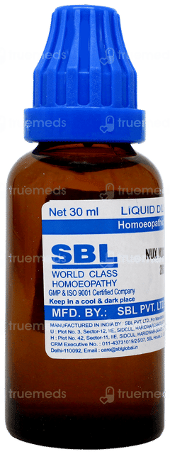 Sbl Nux Moschata 200c Dilution 30ml