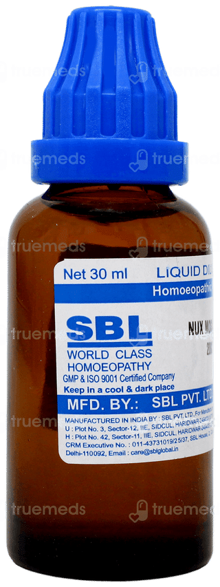 Sbl Nux Moschata 200c Dilution 30ml