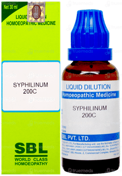 Sbl Syphilinum 200C Dilution 30Ml Sbl Syphilinum 200C Dilution 30Ml