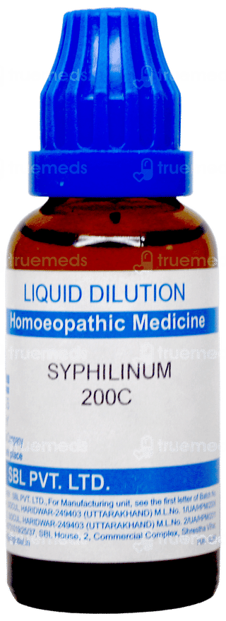Sbl Syphilinum 200C Dilution 30Ml