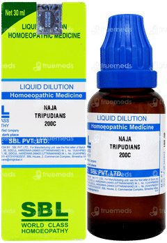 Sbl Naja Tripudians 200c Dilution 30ml