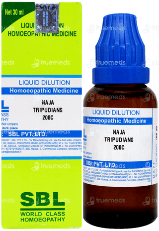 Sbl Naja Tripudians 200c Dilution 30ml