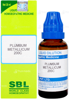 Sbl Plumbum Metallicum 200c Dilution 30ml