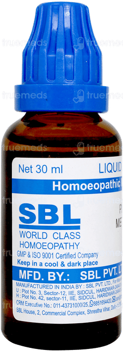 Sbl Plumbum Metallicum 200c Dilution 30ml