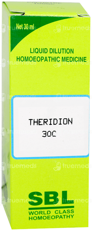 Sbl Theridion 30c Dilution 30ml