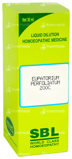 Sbl Eupatorium Perfoliatum 200c Dilution 30ml