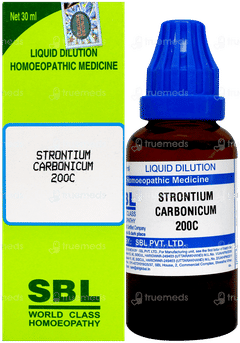 Sbl Strontium Carbonicum 200 C Dilution 30 Ml