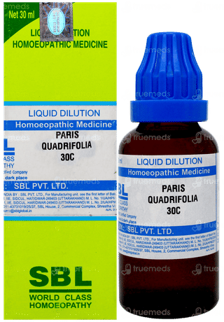 Sbl Paris Quadrifolia 30c Dilution 30ml