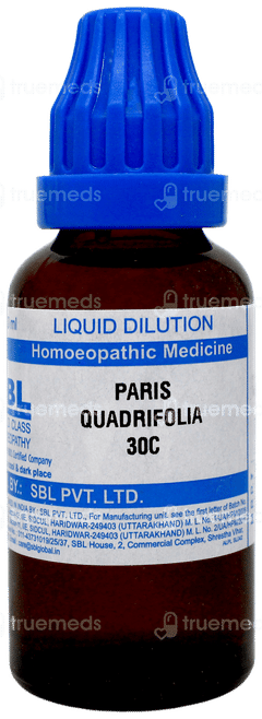 Sbl Paris Quadrifolia 30c Dilution 30ml