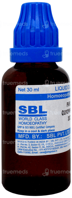 Sbl Paris Quadrifolia 30c Dilution 30ml