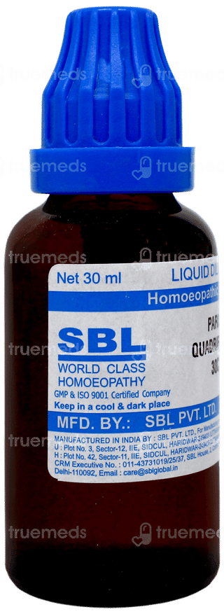 Sbl Paris Quadrifolia 30c Dilution 30ml