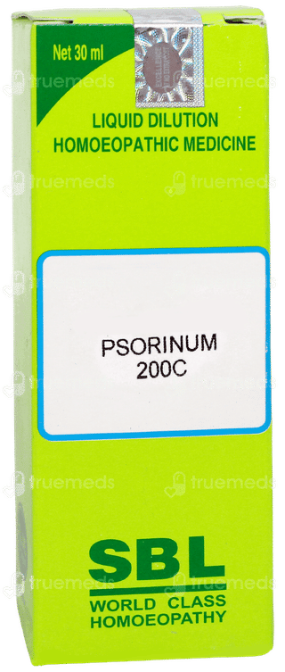 Sbl Psorinum 200c Dilution 30ml