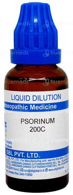 Sbl Psorinum 200c Dilution 30ml